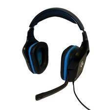 Logitech G432 3.5mm Wired Surround Sound Gaming Headset  - Black/Blue picture