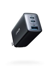 Anker PowerPort III 3-Port 65W Pod USB PD Charger USB-A USB-C 3 Por  NEW picture
