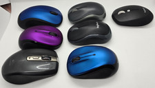 Mixed lot of 7 Logitech mice- 5 Unifying/ 1 Bluetooth only/ 1 Nano USB only picture