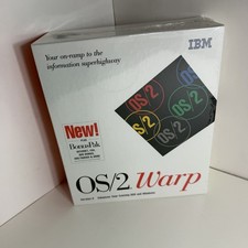 IBM OS/2 Warp Version 3 Operating System Plus Bonus Pak 3.5