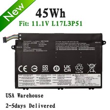 NEW L17L3P51 Battery For Lenovo ThinkPad E480 E490 E485 E495 E580 E585 E590 E595 picture
