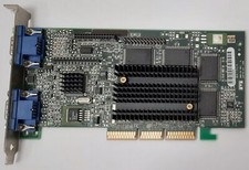 Matrox Millennium G400 AGP Graphics Card (G4+MDH4A32G, Dual VGA, 32MB, Retro, 1999) picture