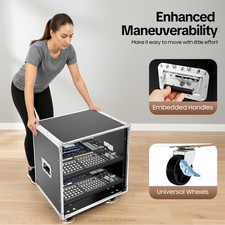 12U Wall Mount Network Server Data Cabinet Enclosure Rack Rolling Server Cabinet picture