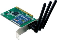 New TRENDnet Wireless N 300 Mbps PCI Adapter TEW-623PI New In Box picture