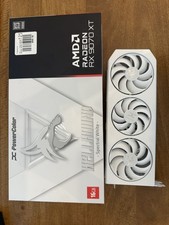 PowerColor AMD Hellhound Radeon RX 9070 XT Spectral White 16 GB GDDR6 PCIe 5.0 picture