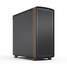 Fractal Design FDCSUM1A04 Summit Black Tempered Glass Walnut ATX Case picture