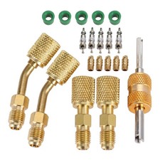 20-Piece R410A Mini Split Service Adapter Kit 5/16
