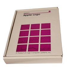 1982 Apple II Logo Software (Logo Computer Systems Inc) BOX ONLY - BOX ONLY picture