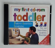 My First CD Rom Toddler Parent Assited Learning CD Rom Disc Age 1.5-3 picture