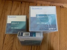 Quantum LTO 4 Ultrium 800 GB / 1.6 TB Data Cartridge lot of 8 picture