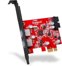 Inateck 2 Port PCIe USB 3.0 Card - Internal USB 3.0 Port Expander picture