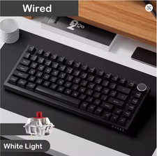 AJAZZ AK820 Pro RGB Mechanical Keyboard Tri-Mode 70% Wired Wireless HotSwap picture