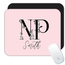 Nurse Practitioner Personalized : Gift Mousepad Boho Floral Name Nursing picture
