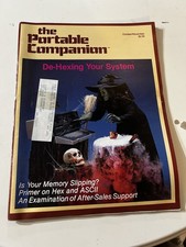 The Portable Companion Magazine Oct Nov 1982 Osborne Computer Halloween Witch picture