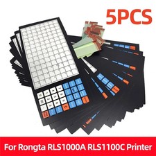 5x Keyboard Overlay Inner Circuitry For Rongta RLS1000A RLS1100C Printer English picture