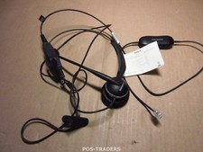 Jabra GN1200 Black Hands Free Headset With Audio Splitter RJ11 CABLE picture