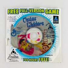 America Online AOL 6.0 Chutes & Ladders Full-Version Game Disc picture