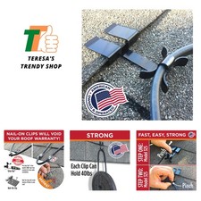 Nail-Free Roof Clips - .325-25 Pack for Safe Heat Cable Installation picture