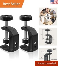 Versatile 2-Piece C-Clamp Set - Adjustable Hold for Crafting & DIY Projects picture