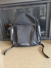 Beis Travel Backpack Black Nylon Laptop Bag Adjustable Shoulder Strap picture