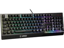 MSI RGB Gaming Keyboard, 6-Zone RGB Lighting, Water Repellent & Splash-Proof picture