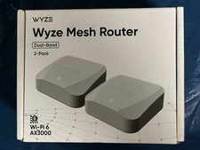 WYZE AX3000 Dual-Band WIFI 6 Mesh Router - 2PK (WF6DBMRS) picture