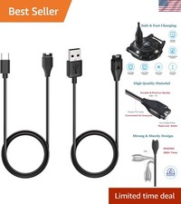 for Garmin Watch Charger, USB Type C + A Charging Cable Cord Garmin... picture