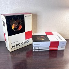 AutoCAD Release 12, Autodesk Drafting Software Manuals (5 Books) No Software picture