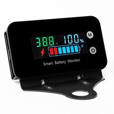 Waterproof Battery Monitor 7-100V Digital Display Tester with Buzzer Alarm & Tem picture