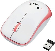 ELECOM Mouse Wireless M size 3 button IR sensor Power saving Pink M-IR07DRPN picture