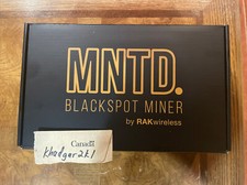 MNTD Rak Helium Miner BLACKSPOT US915 HNT Black Hotspot (in hand) Brand New NIB picture