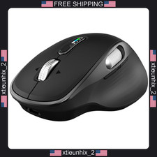 Wireless Bluetooth Mouse 8 Programmable Buttons Rechargeable Black picture