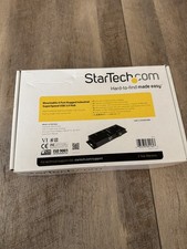 StarTech USB 3.0 Hub Splitter 4 Port, Powered, Rugged, Mountable, Black picture