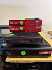 Lot of 4 ASA 5506-X, USRobotics Modem, and WatchGuard XTM-2 Series picture