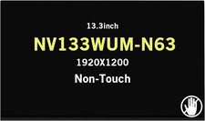 NV133WUM-N63 13.3inch LCD 1920X1200 FHD+ Screen Display Screen Matte 30Pins 60Hz picture