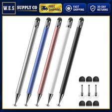 Stylus 5 Pcs for Touch Screen Capacitive 2-in-1 with Rubber and Disc Tips picture