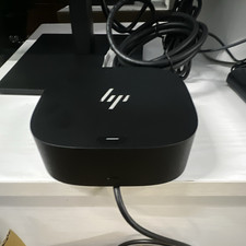 HP USB-C Docking Station w/ USB-A DisplayPort RJ-45 Ethernet, Black picture
