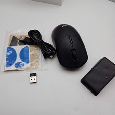 Rapoo VT2 MAX Wireless Gaming Mouse Black with charging dock lightweight picture