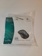 Logitech LX 8 Cordless Laser Mouse INSTALLATION MANUAL ONLY picture