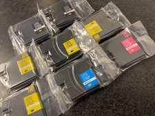 Lot 8 Refillable Ink Cartridges Compatible Brother LC38 LC61 LC65 LC980 LC1100 picture