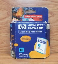 HP Hewlett Packard Expanding Possibilities 28ml 10 Cyan Ink Cartridge *EXPIRED* picture