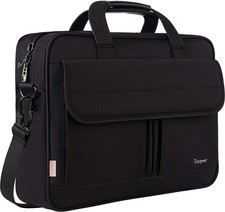 17 Inch Laptop Bag, Professional Business Briefcase for Men, Black picture