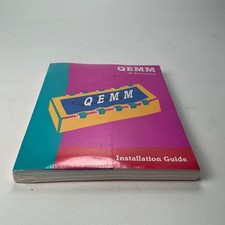 Quarterdeck QEMM Reference Manual Vintage Installation Guide New Sealed picture