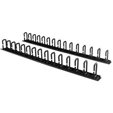 StarTech.com CMVER40UD D-RING HOOK CABLE PANEL - 6FT. Vertical Cable Organiz ~E~ picture