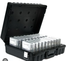 Turtle 20 Capacity LTO Tape Storage Carry Case Hard Shell Media Transport Case picture