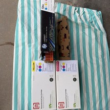 HP 126A Tri-Pack, Cyan, Magenta, Yellow Toner Cartridge Set  SEALED OEM Plus Tru picture