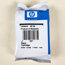 HP 98 Black Genuine/Original Inkjet Ink Cartridge C9364W Compatible For HP picture