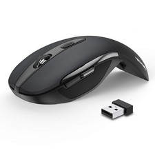 Folding Wireless Mouse, 2.4G Travel Mouse, 3 Adjustable DPI picture