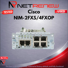 Cisco NIM-2FXS/4FXOP  Network Interface Module picture