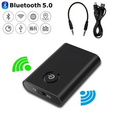 5.0 Transmitter Receiver 2 IN 1 Audio 3.5mm Jack Aux Adapter picture